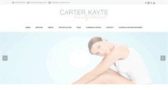 Desktop Screenshot of carterkayte.com